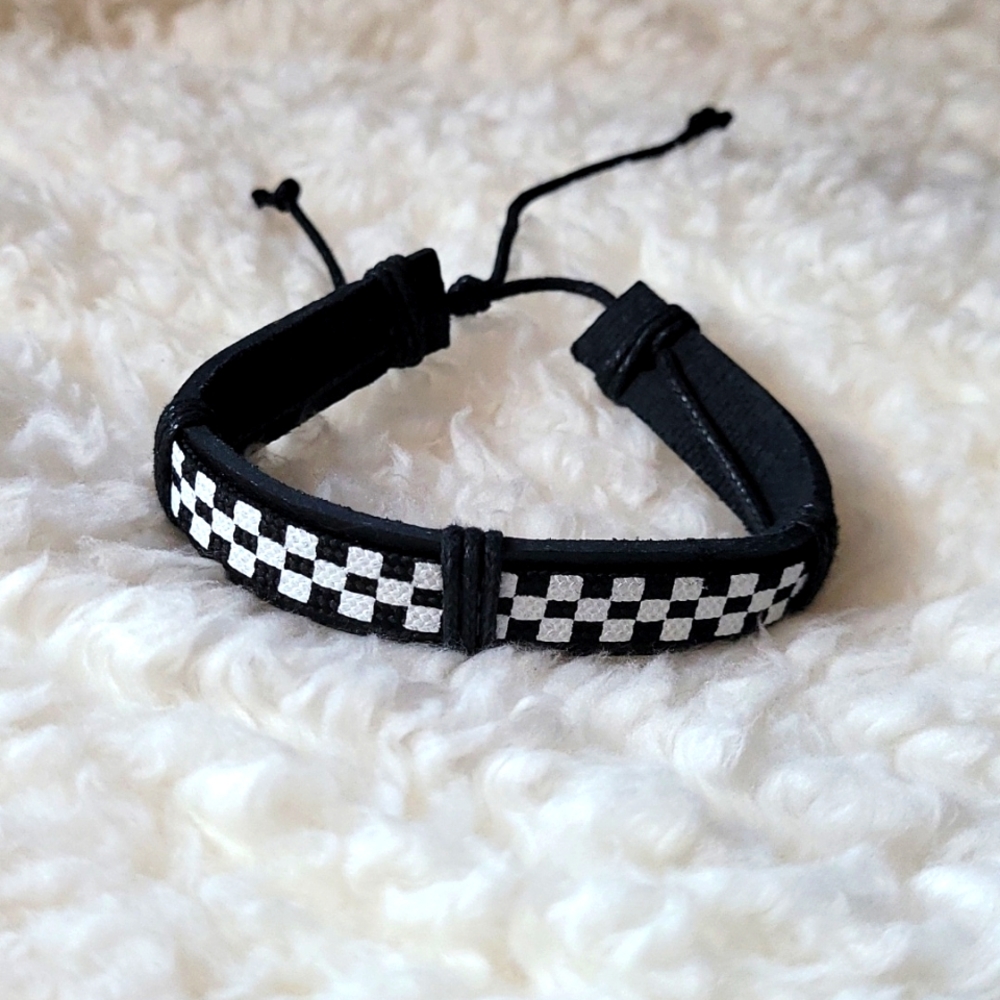 NEW - Handmade Leather Bracelet Cuff